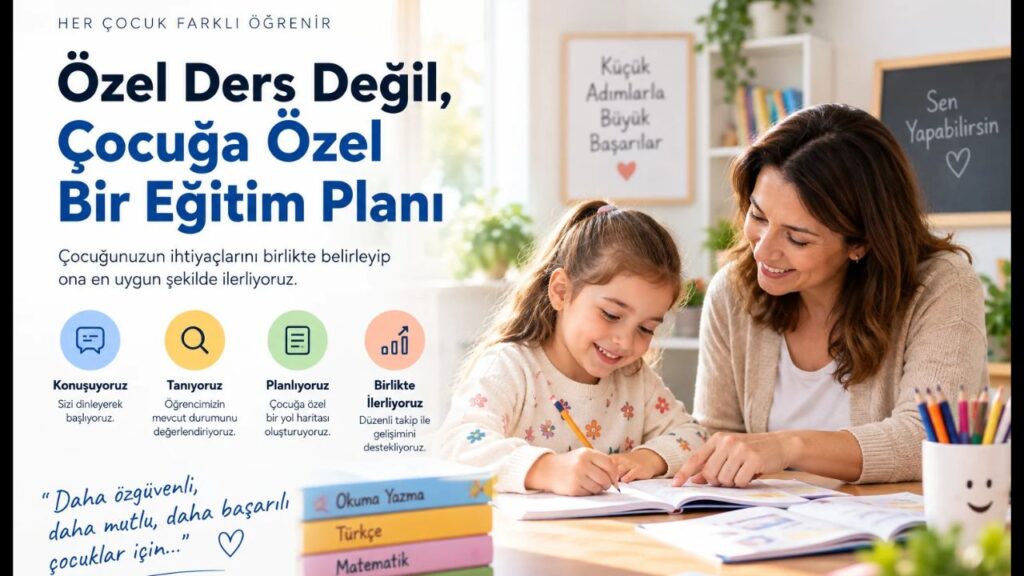 Nasıl Çalışıyoruz? 1 Ankara İlkokul Özel Ders