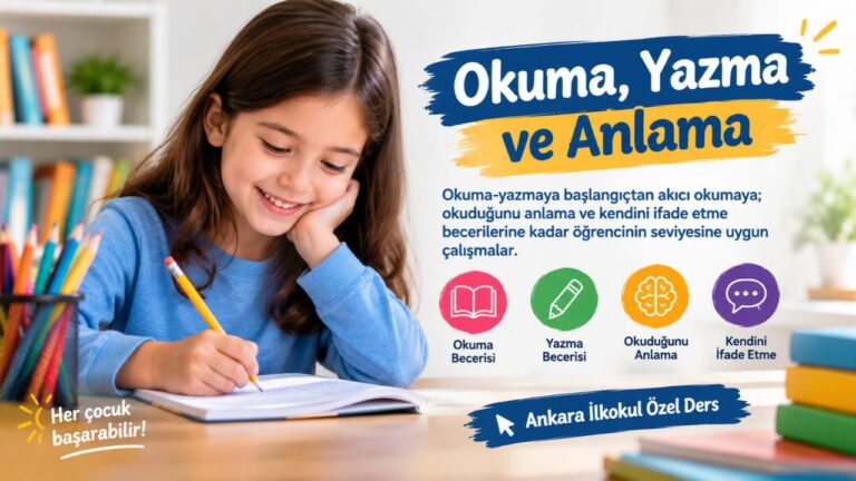 İlkokulda Okuma, Yazma ve Anlama Çalışmaları